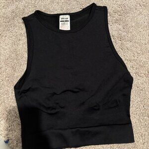 Black Gymshark Tank